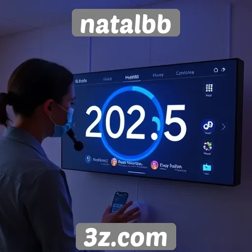 Evolução da interface do site NatalBB em 2025
